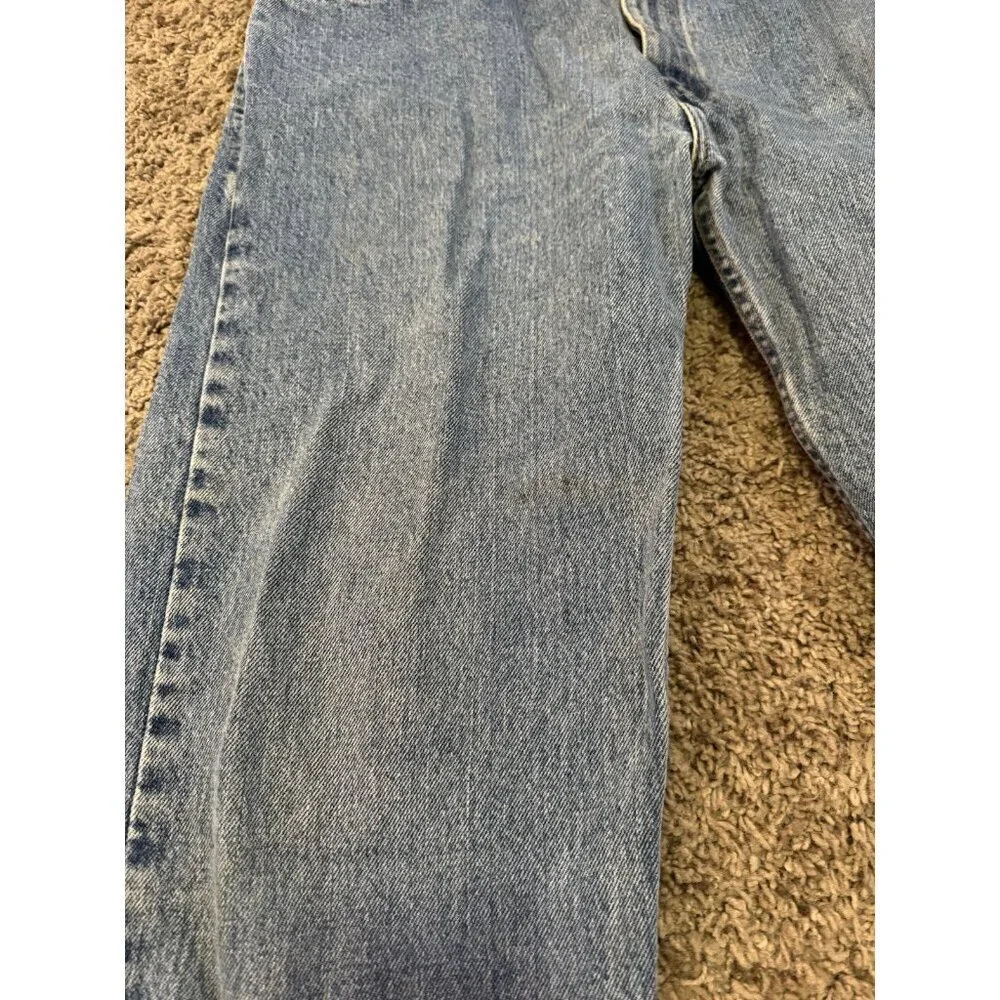 VINTAGE LEVIS Jeans Mens 36x36 Blue 505 Straight Red Tab Med Wash 90’s READ